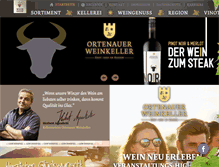 Tablet Screenshot of ortenauerweinkeller.de